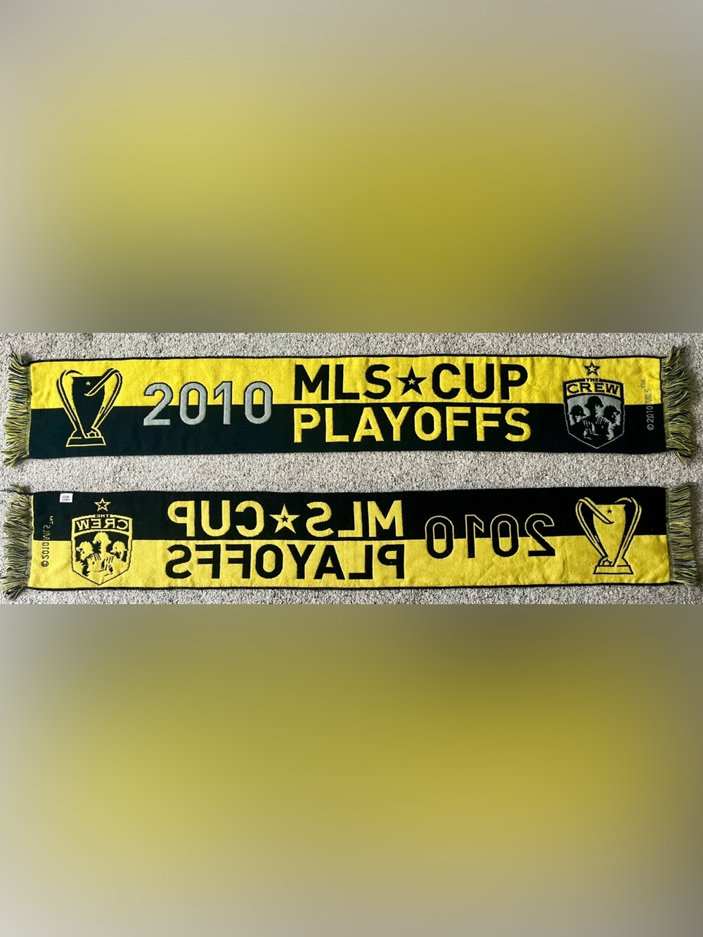 Columbus Crew 2010 MLS Cup Playoffs Soccer Scarf